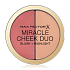 Max Factor Miracle Cheek Duo cream blush and brightener 20 Brown Peach & Champagne 11 g