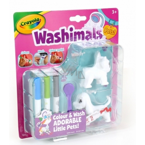 Albi Crayola Washimals Mini set Dogs unique animals that children can draw according to their imagination, age 3+