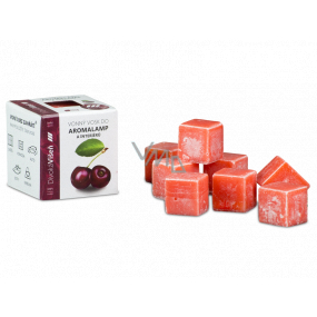 Kozák Wild cherry natural fragrant wax for aroma lamps and interiors 8 cubes 30 g