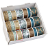 Ditipo Ribbon Winter gold shiny 2.5 mx 25 mm