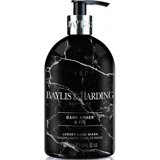 Baylis & Harding Ambra and Fík liquid hand soap dispenser 500 ml