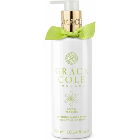 Grace Cole Lily & Verbena gentle hand lotion dispenser 300 ml