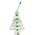Albi Wooden tree ornament Vojta 13 cm