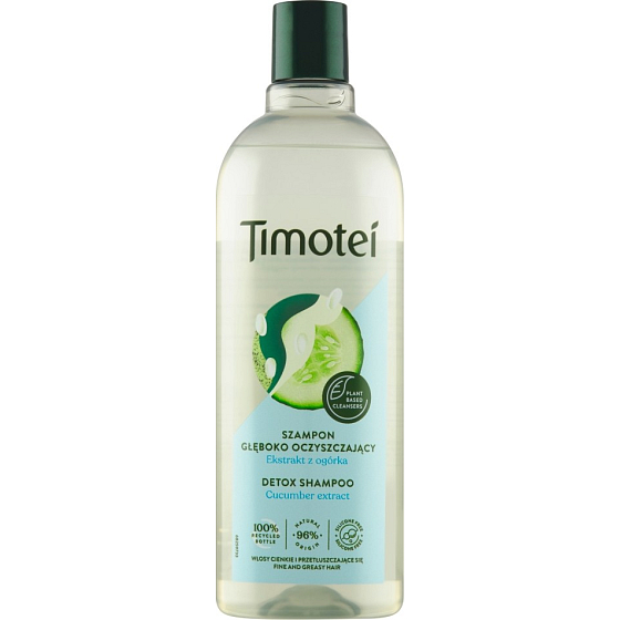 Timotei Fresh Cucumber Shampoo for fine and oily hair 400 ml