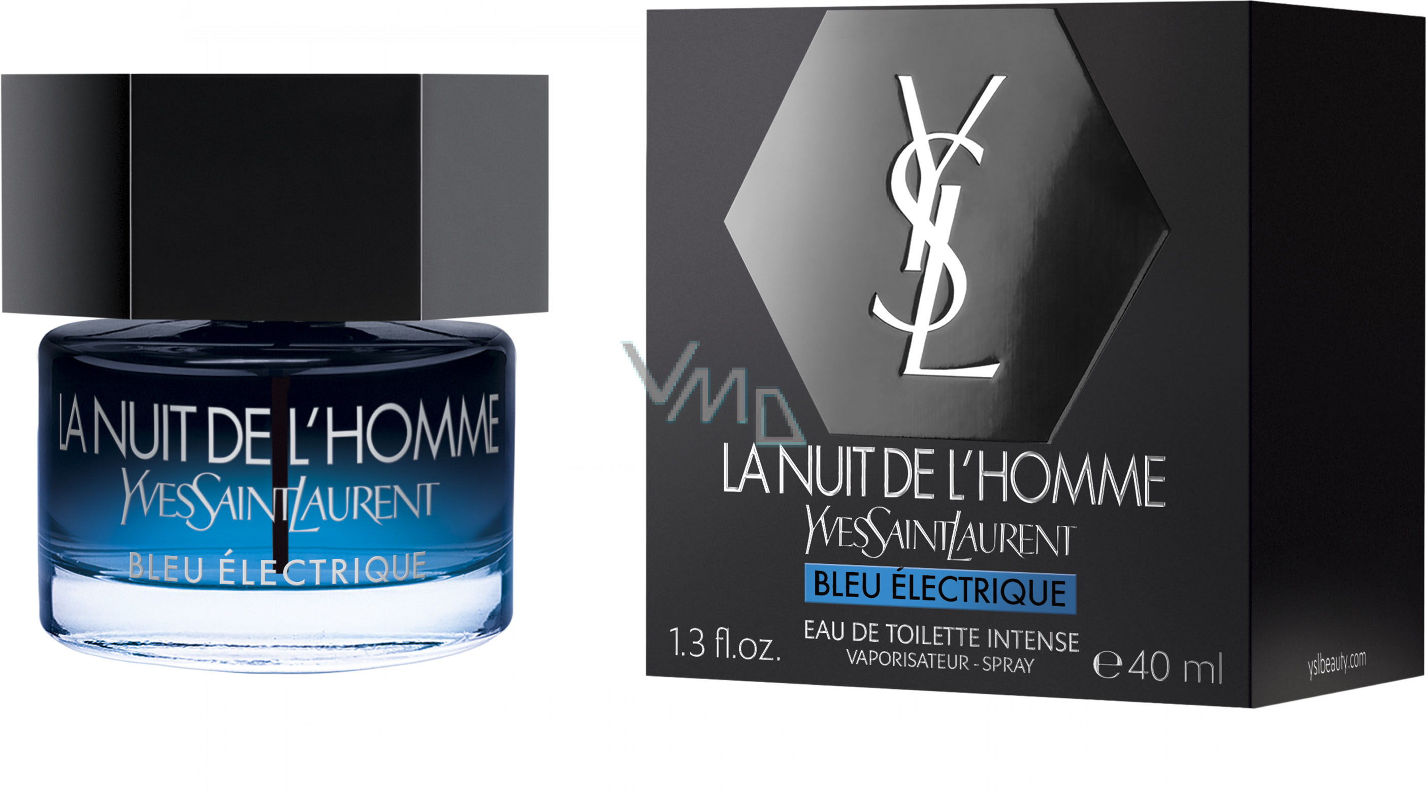 Yves Saint Laurent La Nuit de L Homme Bleu Electrique toaletní voda pro  muže 40 ml - VMD parfumerie - drogerie