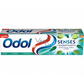 Odol Senses Revitalizing Eucalyptus, Mint and Lime Toothpaste 75 ml