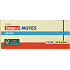 Tesa Office Notes self-adhesive notepad 50 x 40 mm yellow 3 x 100 pieces