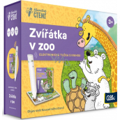 Albi Magic Reading Electronic Pencil 2.0 + interactive talking book Animals at the zoo, age 3+