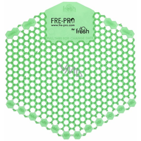 Fre Pro Wave 3D Cucumber/Melon scented urinal strainer green 1 piece