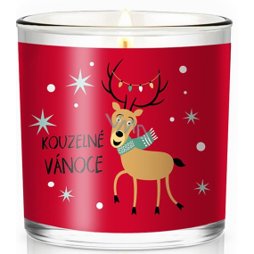 Nekupto Fashion Christmas scented candle Magic Christmas 7 x 7,5 cm