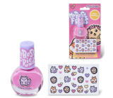 Martinelia My Best Friends nail polish 4 ml + nail stickers, gift set for children