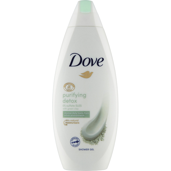 Dove Purifying Detox Shower Gel, 250 ml