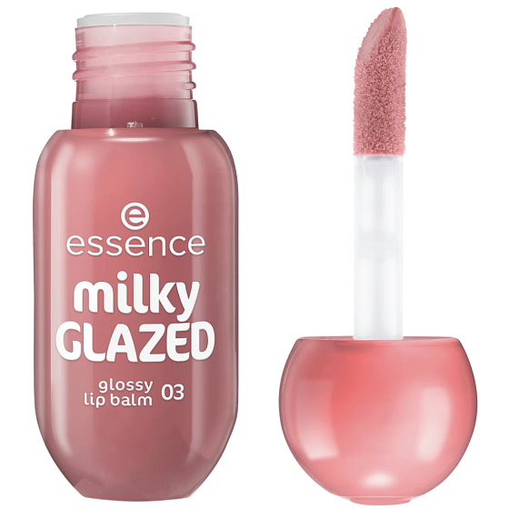 Essence Glossy Lip Balm Milky GLAZED 03 Cream Of The Crop 4 ml