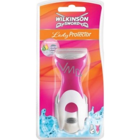 Wilkinson Lady Protector razor with 2 blades and 2 spare heads