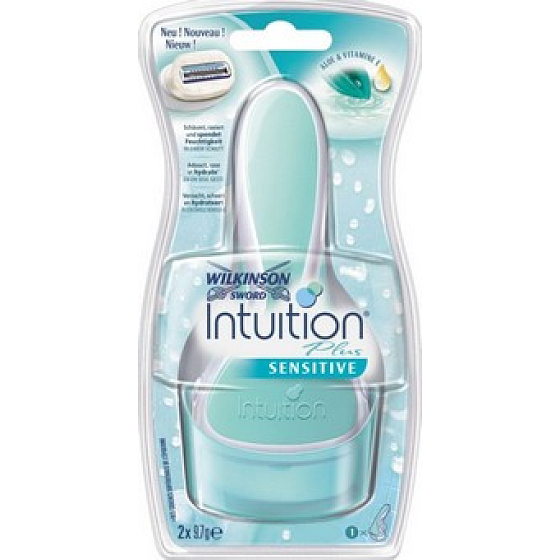 Wilkinson Lady Intuition Plus Sensitive Care razor 1 spare head