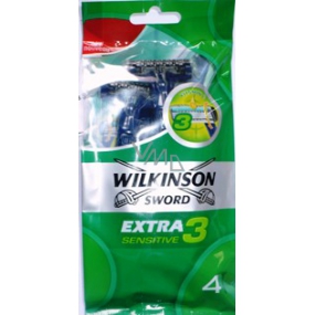 Wilkinson Extra 3 Sensitive disposable razor 3 blades 4 pieces