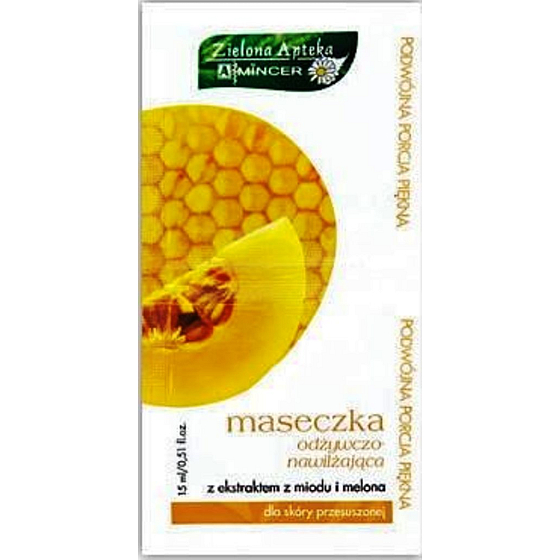 Mincer Honey and melon extract nourishing and moisturizing face mask 15 ml