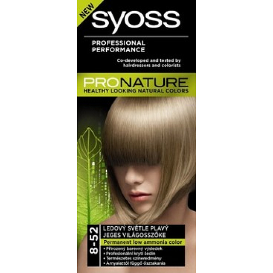 Syoss ProNature Long-Lasting Hair Color 8-52 Icy Light Fawn