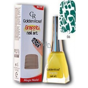 Golden Rose Graffiti Nail Art crackling nail polish shade 06 12 ml