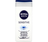 Nivea Men Sensitive shower gel for body, face and hair 250 ml