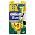 Gillette Blue 3 Special Edition razors 3 blades for men 6 pieces yellow