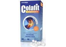 Apotex Colafit pure crystalline collagen with vitamin C dietary supplement 60 cubes + 60 tablets