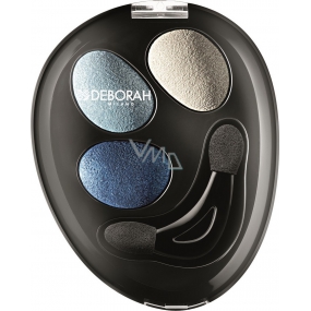 Deborah Milano Trio Hi-Tech Eyeshadow Eyeshadow 03 Into Blue Sky 4.2 g