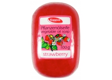 Kappus Strawberry glycerine toilet soap with vegetable oil 100 g