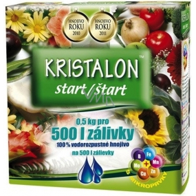 Agro Kristalon Start water-soluble universal fertilizer 0.5 kg for 500 l of watering