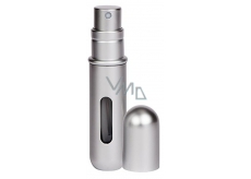 Pressit Perfume Refillable Atomiser refillable bottle metallic silver 4 ml
