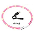 Karlie Flamingo LED Light-Up Dog Collar Pink, Universal 20-75 cm, Rechargeable