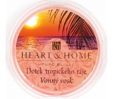 Heart & Home A touch of tropical paradise Soy natural fragrant wax 27 g