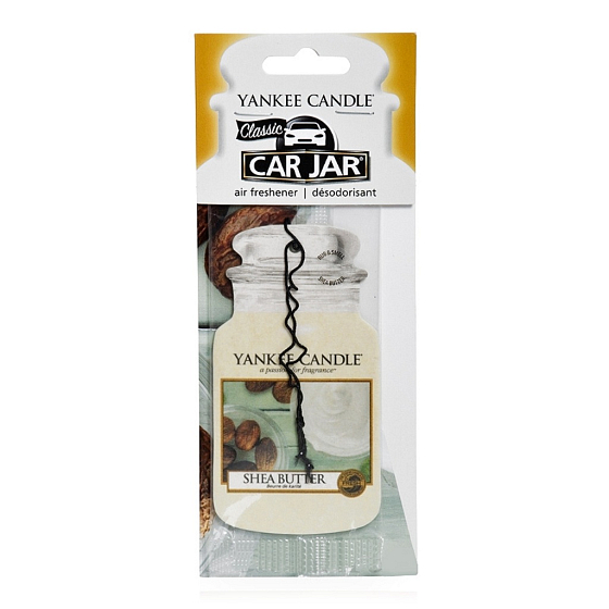 Yankee Candle Shea Butter - Shea butter Classic scented car tag paper 12 g