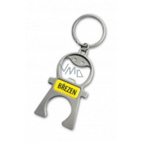Albi Keyring with a monthly date - opener March 5 x 12 x 0,2 cm