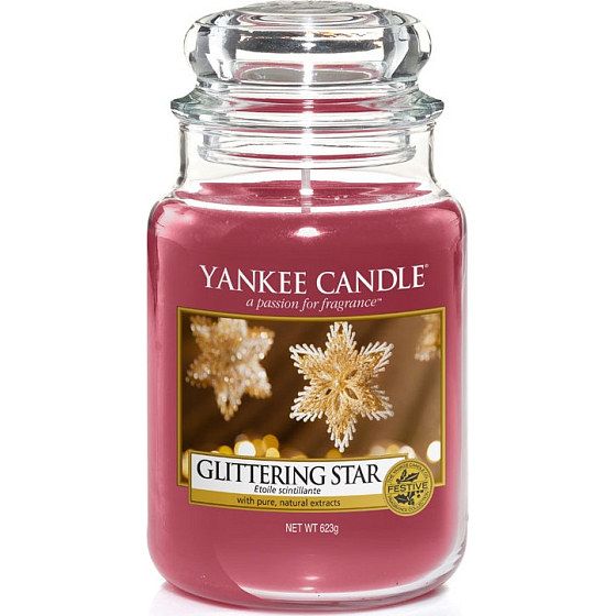 Yankee Candle Glittering Star Classic large glass 623 g