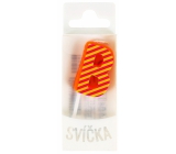 Albi Cake Candle Single - Number 8, 2.5 cm
