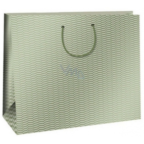 Ditipo Gift paper bag 38.3 x 10 x 29.2 cm Trendy colors olive