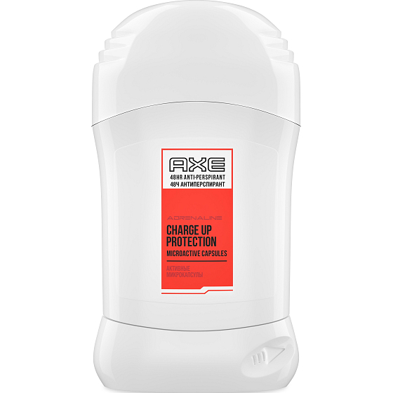 Ax Adrenaline Charge Up Protection antiperspirant deodorant stick for men 50 ml