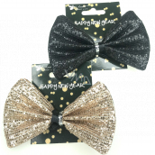 Bow tie Happy New Year with sequins