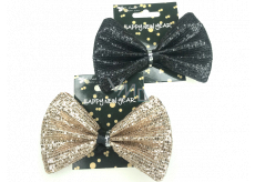 Bow tie Happy New Year with sequins