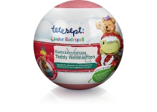 Tetesept Teddy Bear Teddy bath balls for children, with Christmas fragrance 140 g