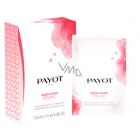 Payot Les Demaquillantes Bubble Mask Peeling crackling foam with skin rebirth effect sparkling mask gel mask provides skin with oxygen 8 pieces x 5 ml