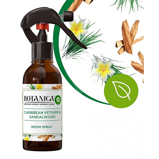 Air Wick Botanica Caribbean vetiver and sandalwood air freshener spray 237 ml