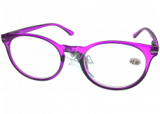 Berkeley Reading glasses +2.5 plastic purple, round glass 1 piece MC2171