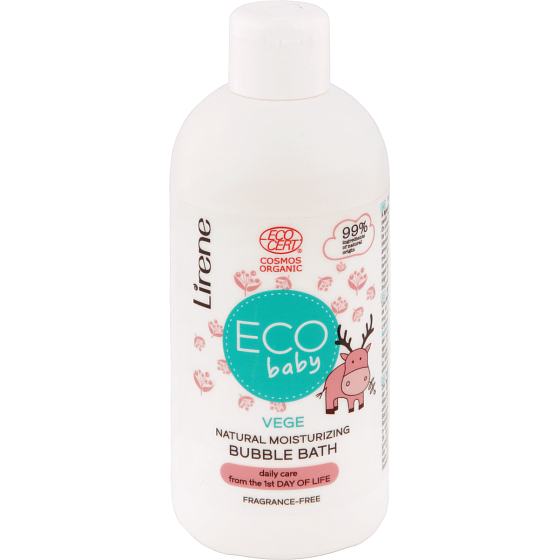 Lirene ECO Baby natural bath foam for children 250 ml