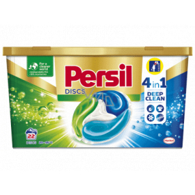 Persil Discs Regular 4in1 capsules for washing white and colorfast laundry box 22 doses 550 g