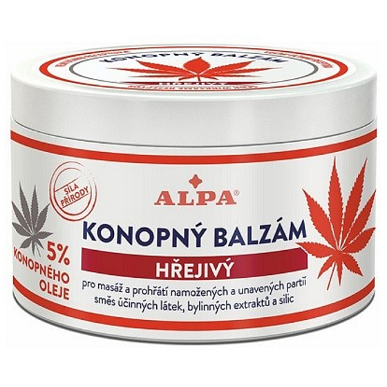 Alpa Hemp Warming Balm 250 ml
