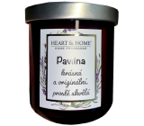 Heart & Home Sweet cherry soy scented candle with the name Pavlina 110 g