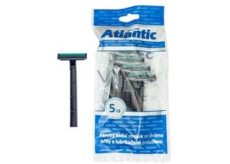 Atlantic men's disposable razor with 2 blades 5 pieces