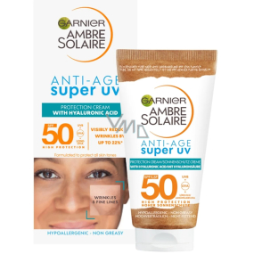 Garnier Ambre Solaire Anti-Age Super UV SPF50 Anti-UV Face Cream 50 ml